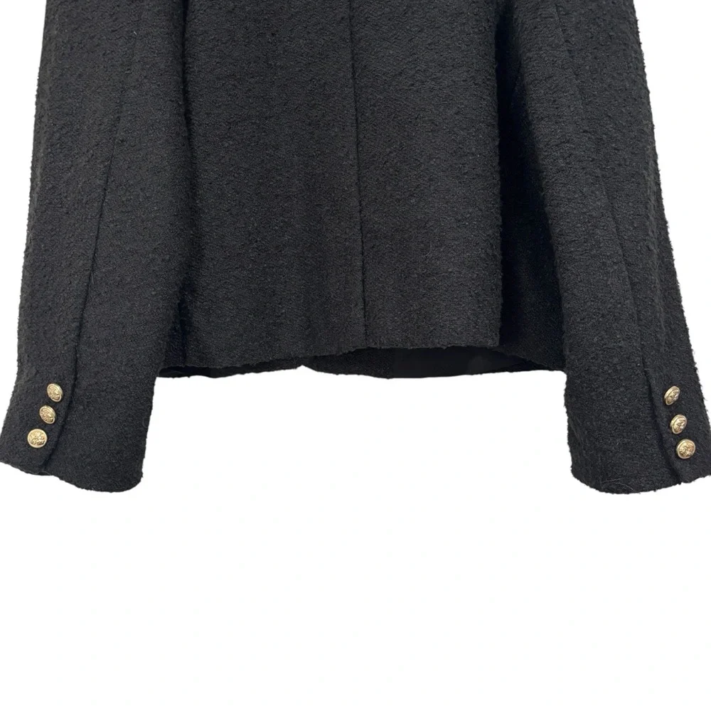 Universal Thread Cropped Black Blazer Jacket Size XXL NWT